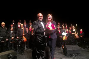 Bursa'da Nil&uuml;fer THM Korosu'ndan mest eden konser
