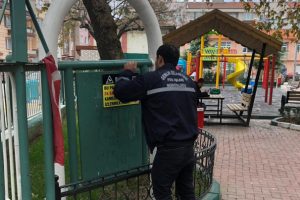 Bursa Gemlik'te parklar artık daha güvenli