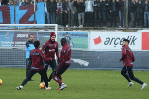 Trabzonspor'da Kayserispor ma&ccedil;ı hazırlıkları
