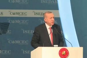 Erdoğan, İSEDAK Toplantısı'nda a&ccedil;ıklamalarda bulundu