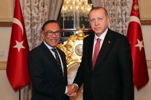 Erdoğan, Malezya Halkın Adaleti Partisi Başkanı'nı kabul etti