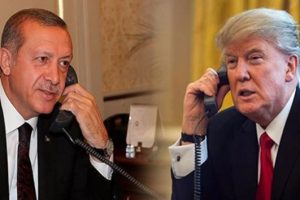 Cumhurbaşkanı Erdoğan, Trump'la g&ouml;r&uuml;şt&uuml;