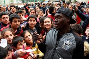 Trabzonspor'a G&uuml;m&uuml;şhane'de sevgi seli