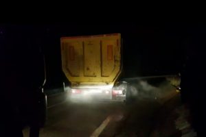 Isınan fren balataları yangına neden oldu