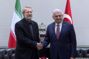 Binali Yıldırım İranlı mevkidaşıyla g&ouml;r&uuml;şt&uuml;