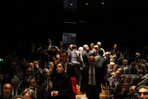 Bakan Pakdemirli'ye protesto şoku! Salonu terk ettiler
