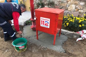Balıkesir itfaiyeden hayati &ccedil;&ouml;z&uuml;m