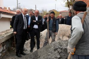 Bursa Orhaneli Belediye Başkanı Tatlıoğlu'dan mahalle ziyaretleri