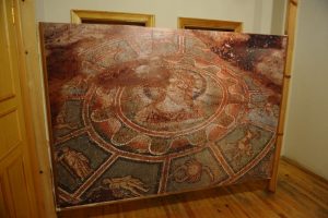 Bursa'da Mitridat başlı mozaik için çalışmalar devam ediyor