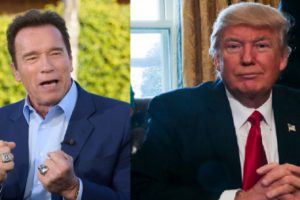 Arnold Schwarzenegger, Trump için 'çatlak' tabirini kullandı