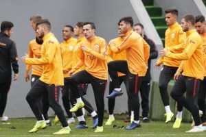 Galatasaray, tur i&ccedil;in Ankara'ya gitti