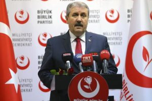 BBP Genel Başkanı Destici: Cumhur İttifakı'na bağlıyız