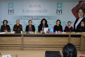İYİ Parti Bursa Kadın Politikalarından Sorumlu İl Başkan Yardımcısı Doğan: Kadınlar siyasette çok yol alamadı