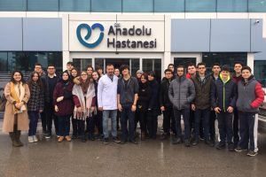 Özel Bursa Anadolu Hastanesi öğrencileri konuk etti