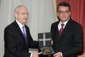 Erhürman, Kılıçdaroğlu'nu kabul etti