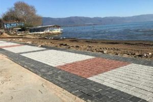 Bursa Orhangazi'de Göl Sahil Projesi devam ediyor
