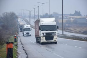 Kapıkule'de 18 kilometrelik TIR kuyruğu