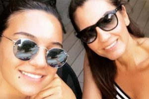 &Ouml;zlem Kaymaz'dan kızı Tara'ya destek &ccedil;ağrısı