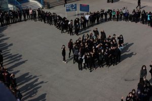 Bursa'da lise &ouml;ğrencilerinden l&ouml;semili &ccedil;ocuklar i&ccedil;in farkındalık