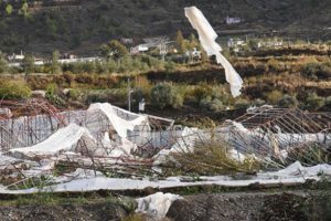 Hortum vurdu, milyonlarca liralık hasar var