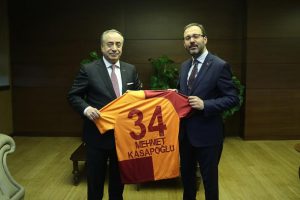 Bakan Kasapoğlu, Mustafa Cengiz'i kabul etti