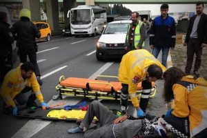 İstanbul'da ibret alınacak kaza
