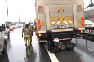 TEM Otoyolu'nda can pazarı kamerada