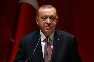 AK Parti'nin 'yerel se&ccedil;im manifestosu' Erdoğan'a sunuldu