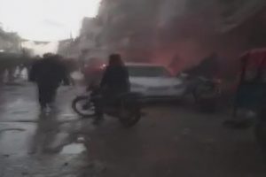 El Bab'da cami yakınlarında patlama: 1 &ouml;l&uuml;, 14 yaralı