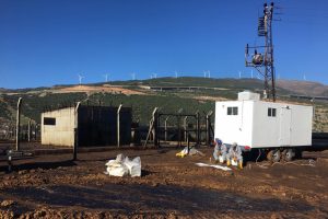 Gaziantep'te, yıldırım isabet eden petrol boru hattı onarılıyor