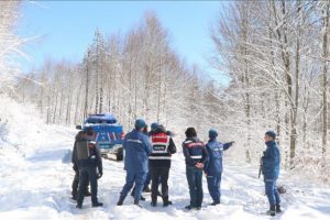 Almanya'dan gelen ihbar &uuml;zerine Bolu Dağı'nda arama &ccedil;alışması başlatıldı