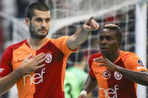 Galatasaray'da 5 forvet 1 Gomis etmedi