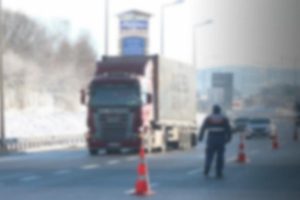 TEM'de yol &ccedil;alışması