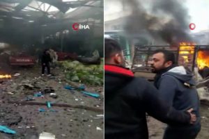 Afrin'de bombalı saldırı: 4 &ouml;l&uuml;, 18 yaralı