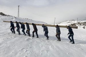 VEDAŞ ekiplerinin zorlu kış mesaisi