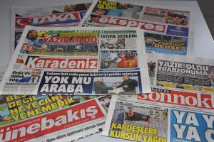 Trabzon yerel gazetelerinde beraberlik üzüntüsü