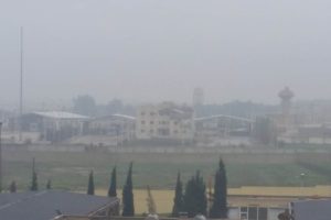 Tel Abyad'da yoğun sis var