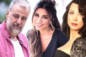 Hamdi Alkan'ın eski ve yeni eşi bir arada