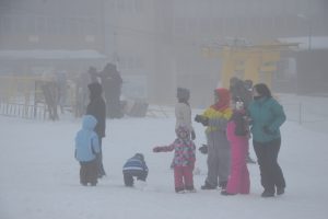 Bursa Uludağ'da kayak pistleri sis sebebiyle boş kaldı