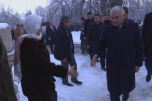 TBMM Başkanı Yıldırım, Budapeşte'deki T&uuml;rk Şehitliği'ni ziyaret etti
