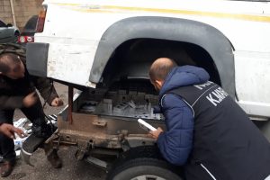 2 bin 500 paket ka&ccedil;ak sigara ele ge&ccedil;irildi