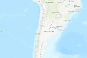 Şili açıklarında 6.2 büyüklüğünde deprem
