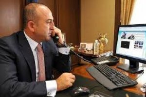 Bakan &Ccedil;avuşoğlu, ABD'li mevkidaşı Pompeo ile g&ouml;r&uuml;şt&uuml;