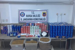 Bursa'da jandarmadan 'Makaron' operasyonu