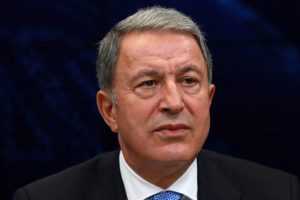 Bakan Hulusi Akar, Pakistan Genelkurmay Başkanı ile g&ouml;r&uuml;şt&uuml;