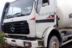 &Ccedil;aldıkları beton mikserinin mazotu bitince ka&ccedil;tılar