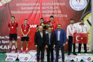 Uluslararası B&uuml;y&uuml;kler Badminton Turnuvası sona erdi