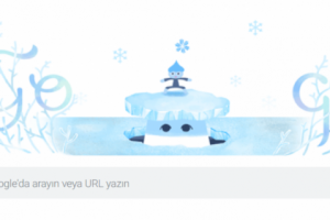 Google, kışın ilk g&uuml;n&uuml;n&uuml; doodle yaptı