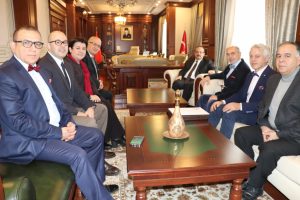 Bursa Valisi Canbolat'a BUMİAD'dan ziyaret