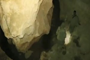 Ter&ouml;ristlerin, mağaradaki g&ouml;r&uuml;nt&uuml;leri ortaya &ccedil;ıktı